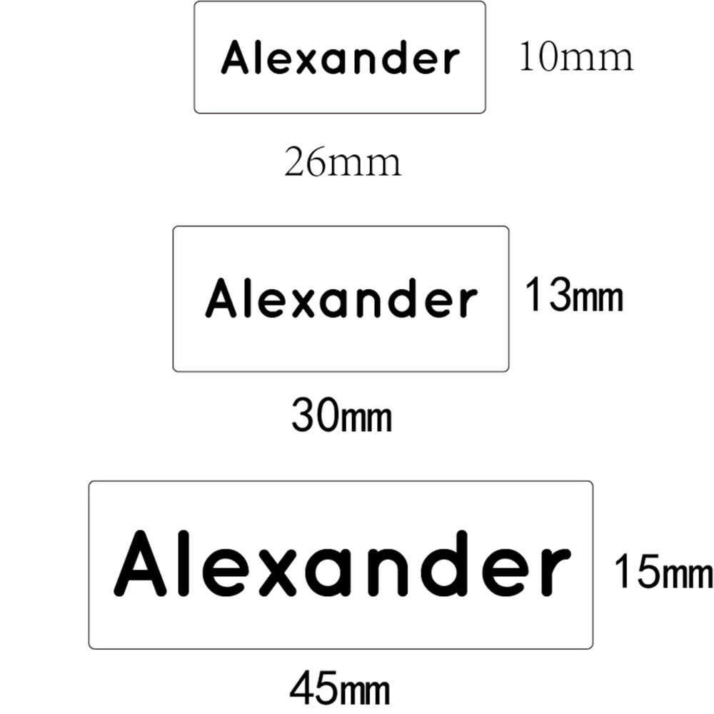 50 pz 45x15mm Personalizzato C - Personalised Candle Label recensione e prezzo
