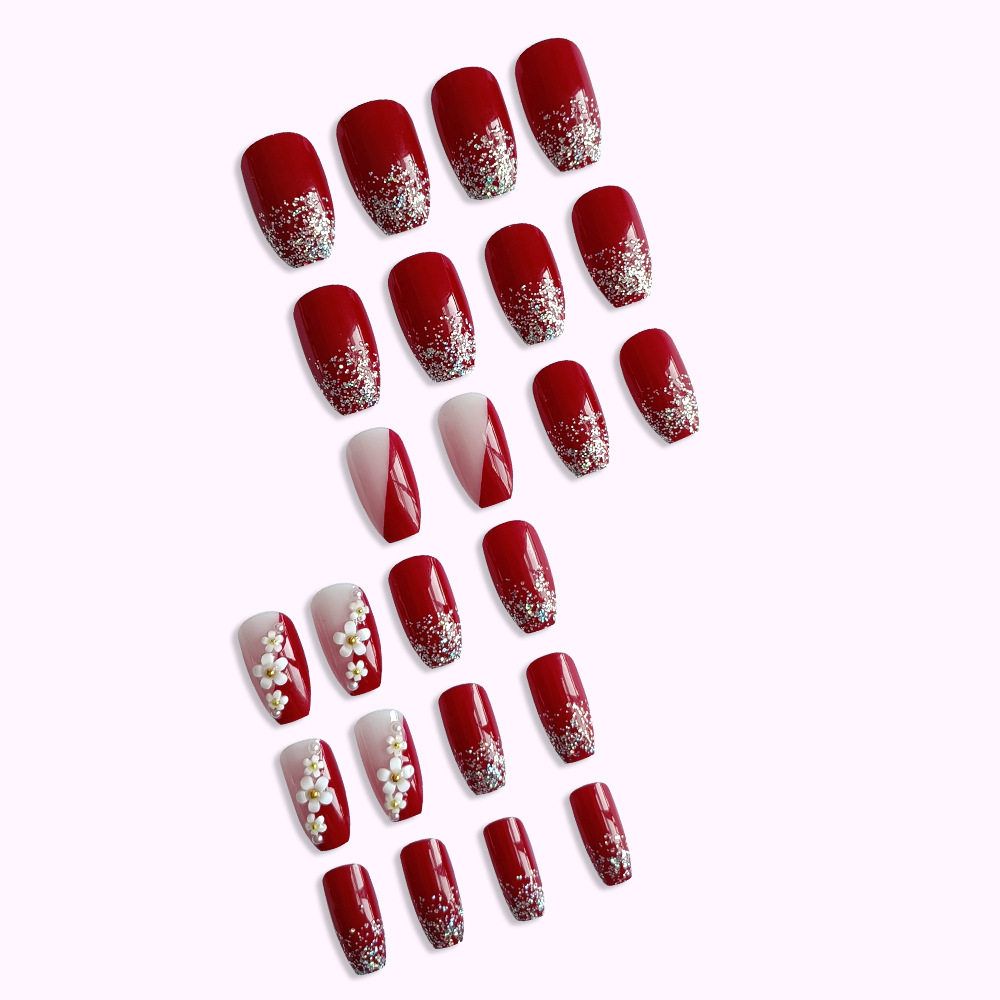 24 pezzi di stampa rossa lucid - Pressed Flower Art recensione e prezzo
