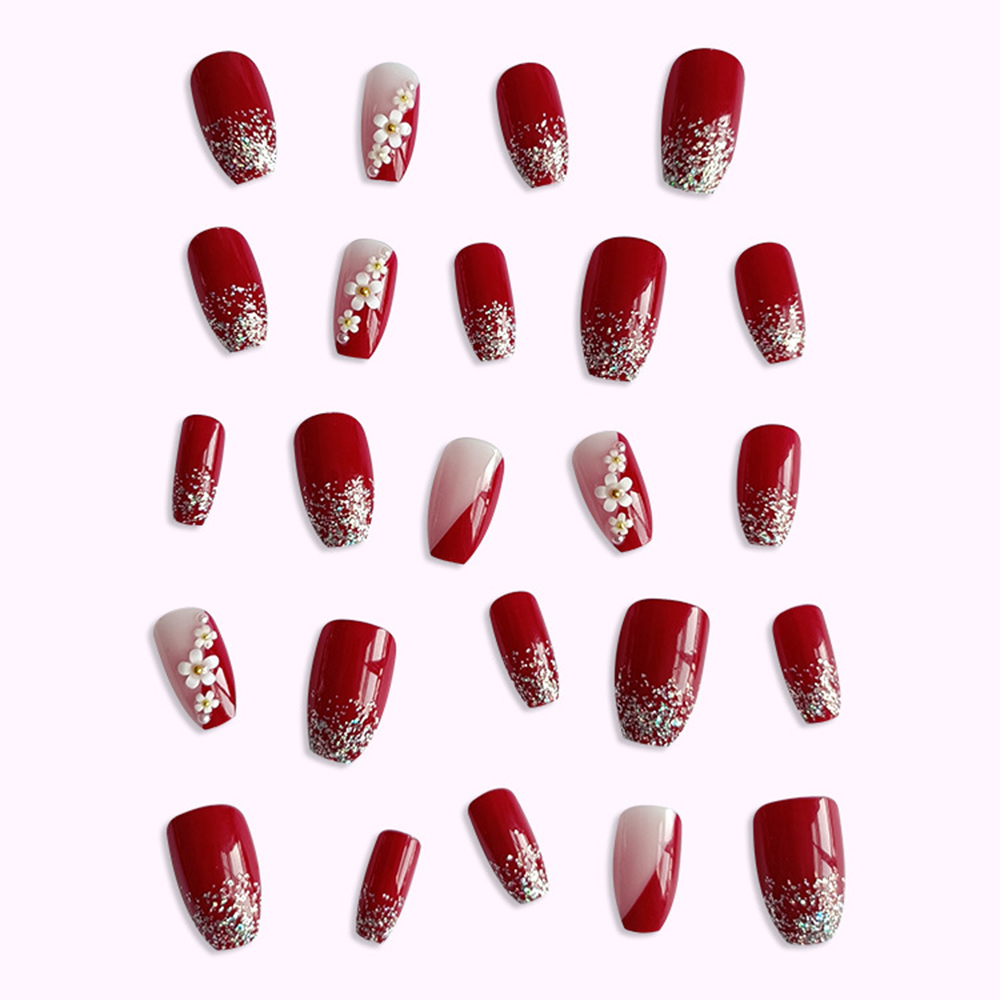 24 pezzi di stampa rossa lucid - Pressed Flower Art recensione e prezzo